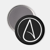Aimant symbole athéisme religion (Recto/Verso)