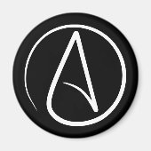 Aimant symbole athéisme religion (Devant)