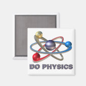 Aimant Symbole Atom (Recto/Verso)