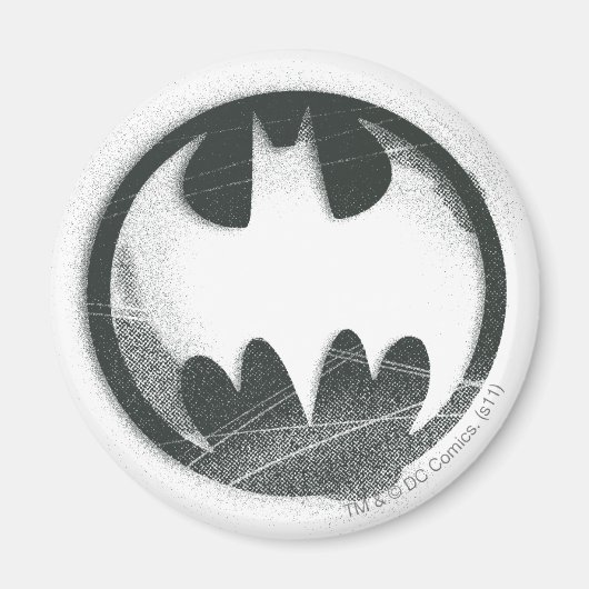 Aimant Symbole Batman | Logo des symboles de pulvérisatio (Devant)