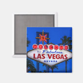 Aimant SYMBOLE Bienvenue À Las Vegas (Recto/Verso)