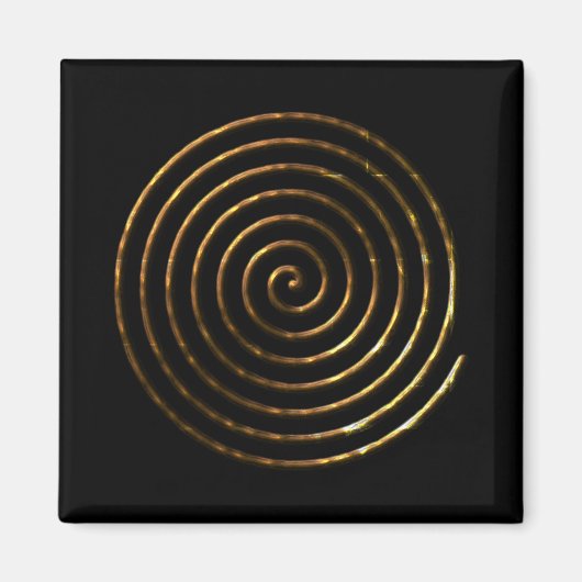 Aimant Symbole celtique de la spirale (Devant)