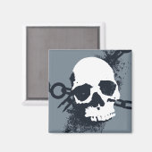 Aimant Symbole crâne du Necromancer (Recto/Verso)