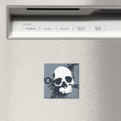 Aimant Symbole crâne du Necromancer (In Situ (Lave-vaisselle))