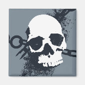 Aimant Symbole crâne du Necromancer (Devant)