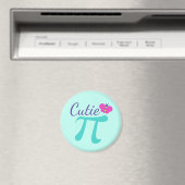 Aimant Symbole Cutie Pi Pun mathématique (In Situ (Lave-vaisselle))