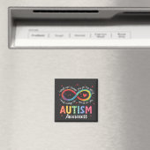 Aimant Symbole d'autisme infini Sensibilisation sur l'aut (In Situ (Lave-vaisselle))