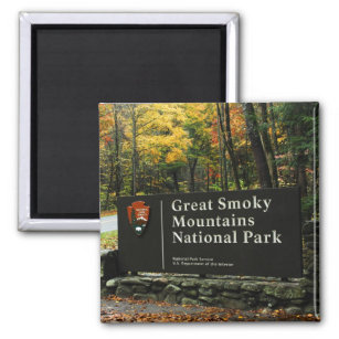 Aimant Symbole d'automne du Parc national des Great Smoky