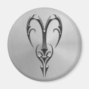 Aimant Symbole de Bélier d'acier inoxydable