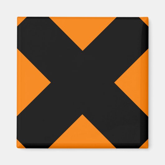 Aimant Symbole de danger (Devant)