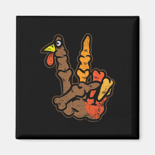 Aimant SYMBOLE DE LA MAIN DE Squelette Turquie Jour de l'