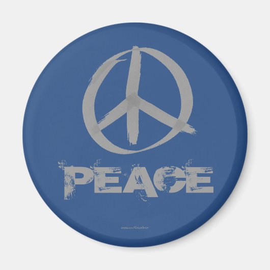 Aimant Symbole de la paix (Devant)