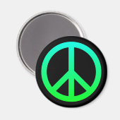 Aimant Symbole de la Paix (Recto/Verso)