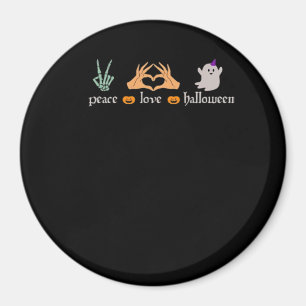 Aimant SYMBOLE DE LA Paix Halloween Squelette sorcière ma