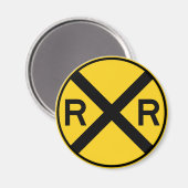 AIMANT SYMBOLE DE LA ROUTE DE PASSAGE (Recto/Verso)