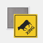 AIMANT SYMBOLE DE LA ROUTE-PASSAGE (Recto/Verso)