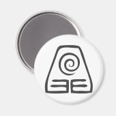 Aimant Symbole de la Terre (Recto/Verso)