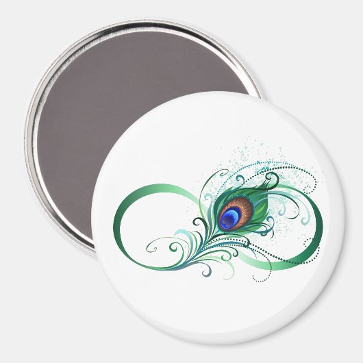 Aimant Symbole de l'Infinity (Recto/Verso)