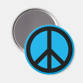 AIMANT SYMBOLE DE PAIX (Recto/Verso)