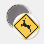 Aimant Symbole de passage des cerfs (Recto/Verso)