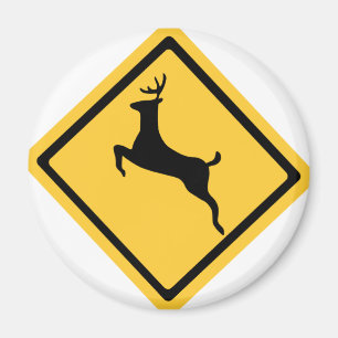 Aimant Symbole de passage des cerfs