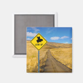 Aimant Symbole de porc volant (Recto/Verso)