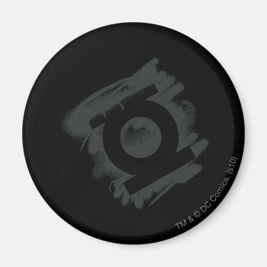 Aimant Symbole de pulvérisation de lanterne verte (Devant)