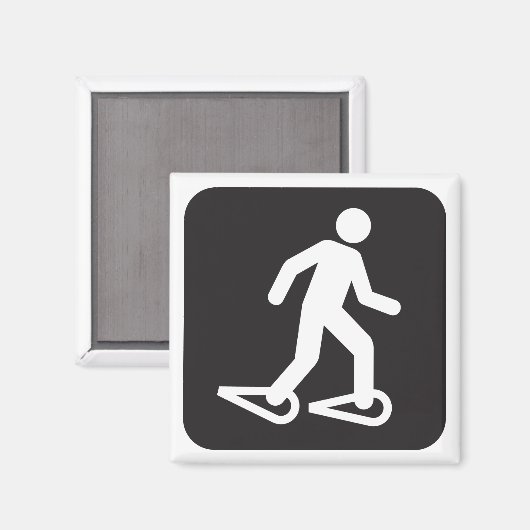 Aimant Symbole de raquette magnétique (Recto/Verso)