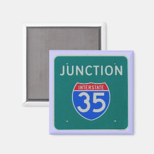 Aimant SYMBOLE DE ROUTE Interstate 35