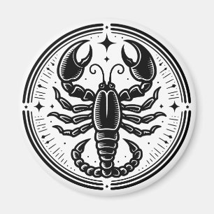 Aimant Symbole de scorpion du signe Horoscope