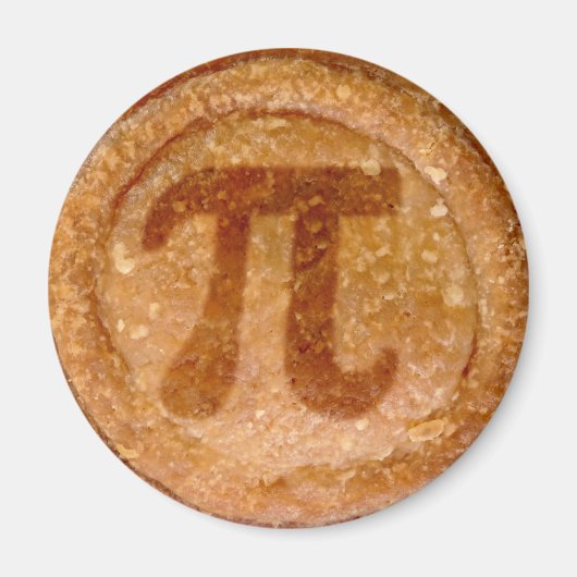 Aimant Symbole de tarte au porc (Devant)