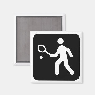 Aimant Symbole de tennis magnétique