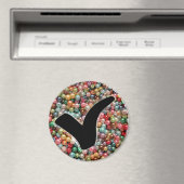 Aimant Symbole d'écriture de la marque de Parties scintil (In Situ (Lave-vaisselle))