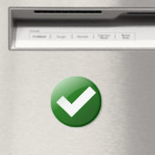 Aimant Symbole d'écriture de la marque verte (In Situ (Lave-vaisselle))