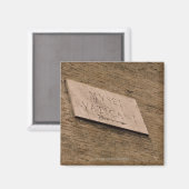 Aimant Symbole des Musées du Vatican, Rome, Italie (Recto/Verso)