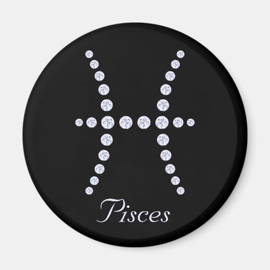 Aimant SYMBOLE DES PARIS DE Diamant ÉCLAIRÉ (Devant)