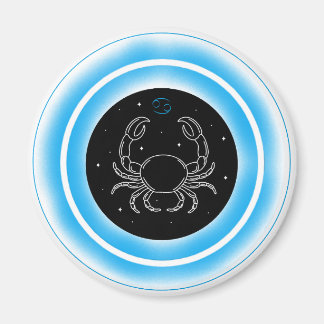 Aimant Symbole du Cancer – Emblème d'Astrologie Minimalis