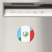 Aimant symbole du demi-drapeau guatemala mexique (In Situ (Lave-vaisselle))