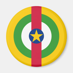 Aimant Symbole du drapeau de la République centrafricaine