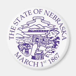 Aimant Symbole du Nebraska