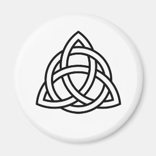 Aimant Symbole du nœud de la trinité celtique Triquetra