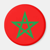 Aimant symbole du pays du maroc (Devant)