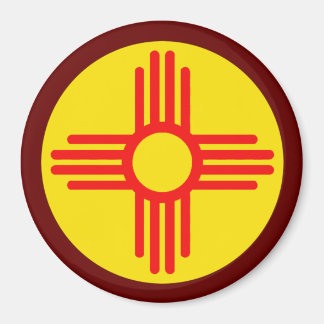 Aimant Symbole du soleil Zia du Nouveau-Mexique