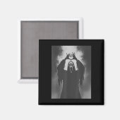 Aimant Symbole Éffrayant Costume Fantôme Hallowe (Recto/Verso)