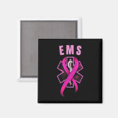 Aimant Symbole Ems Pour Une Sensibilisation Cure Au Cance (Recto/Verso)