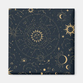 Aimant SYMBOLE ÉTOILE Céleste (Devant)