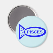 Aimant Symbole étoile Poisson magnétique (Recto/Verso)