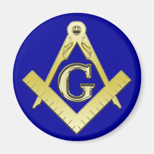 Aimant Symbole franc-maçonnerie (Devant)