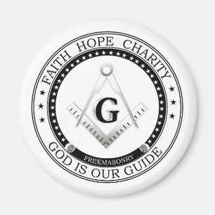 Aimant Symbole franc-maçonnerie