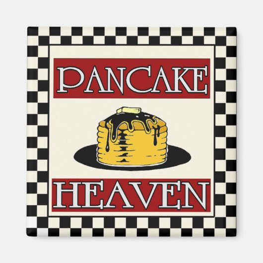 Aimant SYMBOLE HÉRITIER Pancake Vintage (Devant)